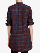 Thumbnail for your product : Burberry bib front blouse