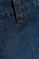Thumbnail for your product : Nili Lotan Paris Frayed Faded Low-rise Tapered Jeans