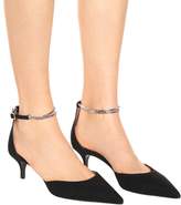 Thumbnail for your product : Tabitha Simmons Tyler Chain kitten heel pumps