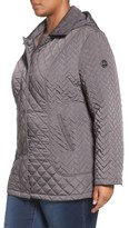 Thumbnail for your product : Calvin Klein Plus Size Women's Water Resistant Diamond Quilted Jacket