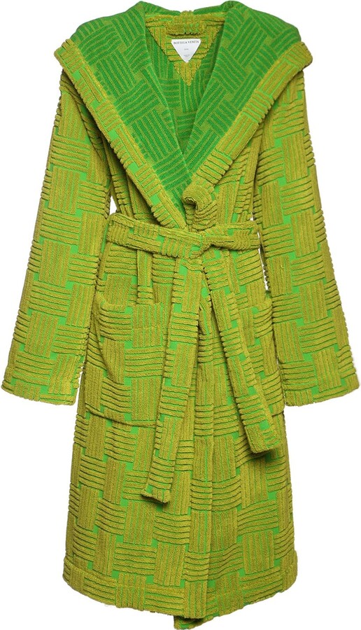 Bottega Veneta Cotton Terry Bathrobe - ShopStyle Robes