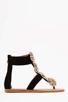 Thumbnail for your product : Nasty Gal Tropez Jeweled Sandal