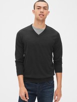 Thumbnail for your product : Gap V-Neck Sweater in Merino Wool