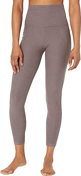 Beyond Yoga Spacedye High Waisted Pocket Midi Legging (Woodland Heather)  Women's Casual Pants - ShopStyle