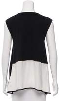 Thumbnail for your product : Yigal Azrouel Silk & Cashmere-Blend Top