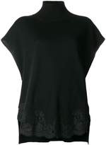 Thumbnail for your product : Ermanno Ermanno lace detail jumper