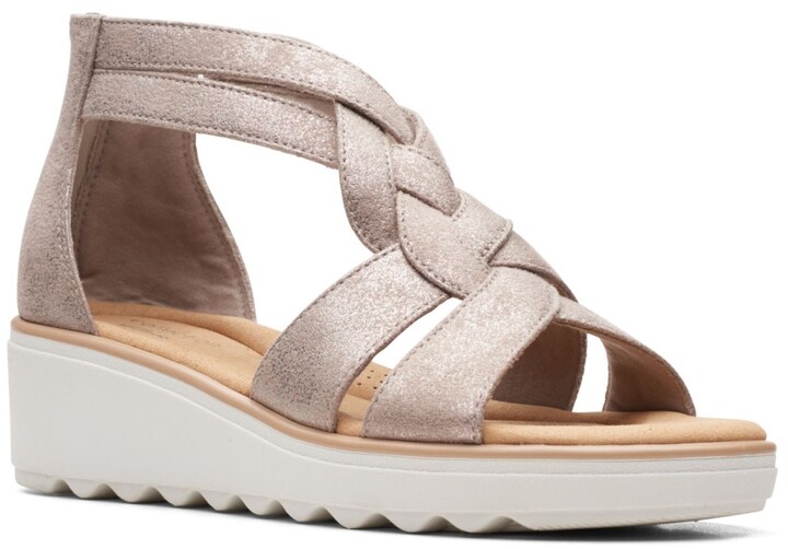 Clarks Brown Women's Wedges | ShopStyle