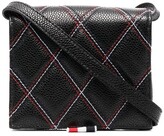 Thumbnail for your product : Thom Browne RWB-quilted cardholder