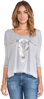 Thumbnail for your product : Chaser Jeweled Skull Top