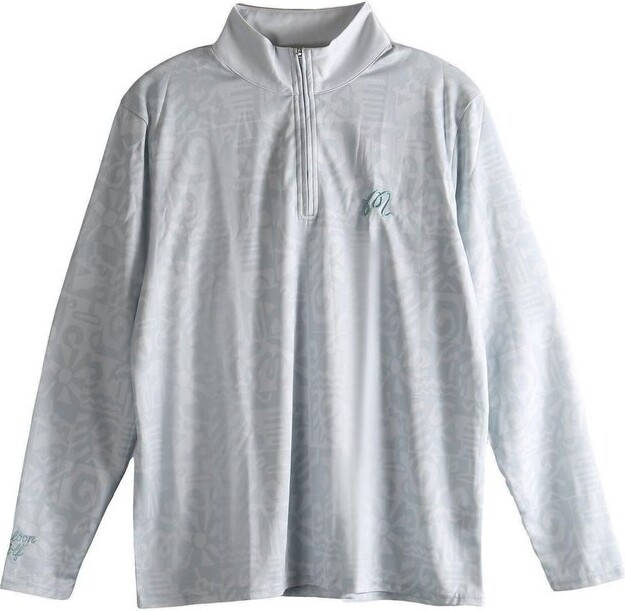 Malbon Golf Capo Performance Quarter Zip Jacket