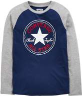 Thumbnail for your product : Converse Boys Long Sleeve Chuck Patch Raglan Tee