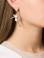 Thumbnail for your product : Shaun Leane Rose gold vermeil and sterling silver 'Cherry Blossom' earrings