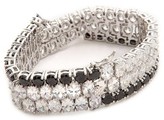 Thumbnail for your product : Kenneth Jay Lane Crystal Crossover Bracelet