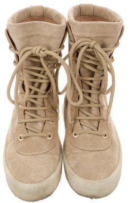 Yeezy Suede Crepe Ankle Boots