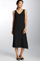 Thumbnail for your product : J. Jill Pure Jill angled-hem linen tank dress