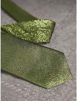 Thumbnail for your product : Burberry Slim Cut Metallic Silk Blend Tie