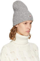 Thumbnail for your product : Moncler Grey Logo Beanie