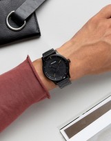 Thumbnail for your product : Police Black Bracelet Watch