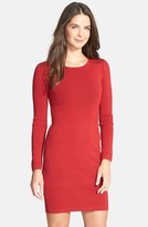 Thumbnail for your product : Betsey Johnson Textured Knit Body-Con Dress