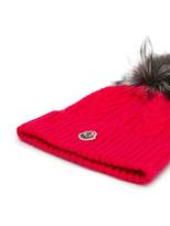 Thumbnail for your product : Moncler pompom detail beanie