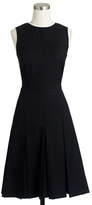 Thumbnail for your product : J.Crew Pleated dress in Super 120s wool