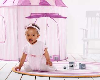 Mini-u (Kids Accessories) Ltd White And Pink Stripe Play Tent