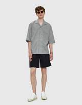 Thumbnail for your product : Lemaire Convertible Collar Shirt in Grey Marl