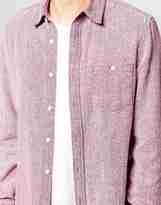 Thumbnail for your product : ASOS Overshirt In Long Sleeve With Heavyweight Herringbone