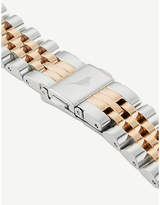 Thumbnail for your product : Olivia Burton 3D-bee silver-plated and mother-of-pearl watch