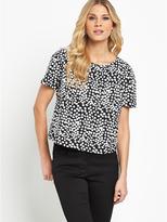 Thumbnail for your product : South Spot Print Boxy Top