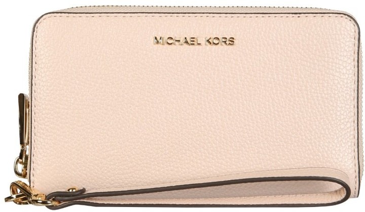 pink mk wallet