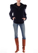 Thumbnail for your product : Vanessa Bruno Blamont Fur Hood Coat