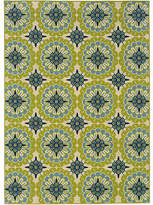 Thumbnail for your product : Covington Home Floral Medallion Indoor/Outdoor Rectangular Rug