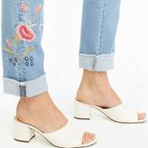 Thumbnail for your product : J.Crew Tall slim boyfriend jean with floral embroidery
