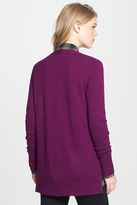 Thumbnail for your product : Halogen Wool & Cashmere Boyfriend Cardigan
