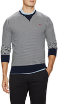 Thumbnail for your product : Fred Perry Striped Crewneck Sweatshirt