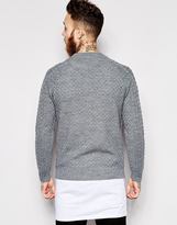 Thumbnail for your product : ASOS Cable Bomber Cardigan
