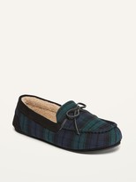 flannel lined moccasin slippers