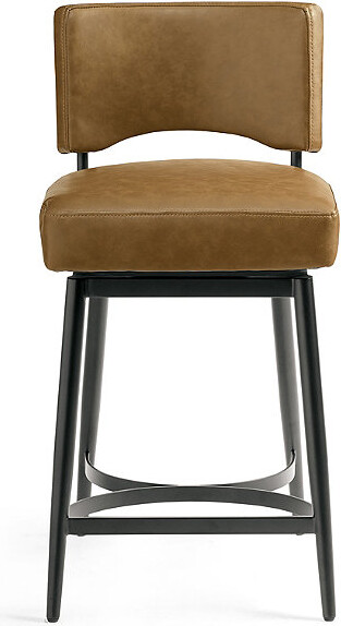 Grandin Road Leather Strap Bar Stools With Backs Grandin Road