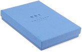 Thumbnail for your product : Smythson Panama Make It Happen Textured-leather Notebook - Sky blue