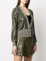 Thumbnail for your product : Liu Jo Sequin Embellished Cardigan