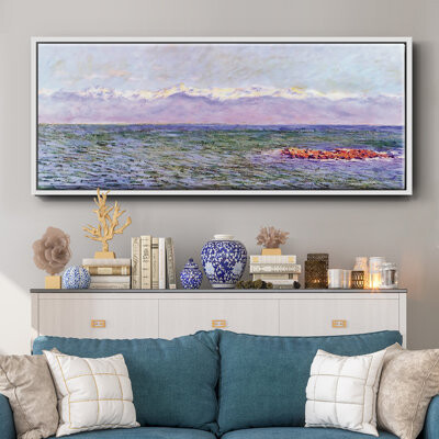 Wexford Home The Sea and the Alps 1888 - Framed Canvas