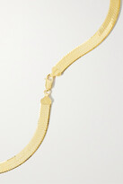 Thumbnail for your product : Loren Stewart Bronte Herringbone Gold Vermeil Necklace - one size