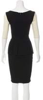 Thumbnail for your product : Stella McCartney Crew Neck Knee-Length Dress