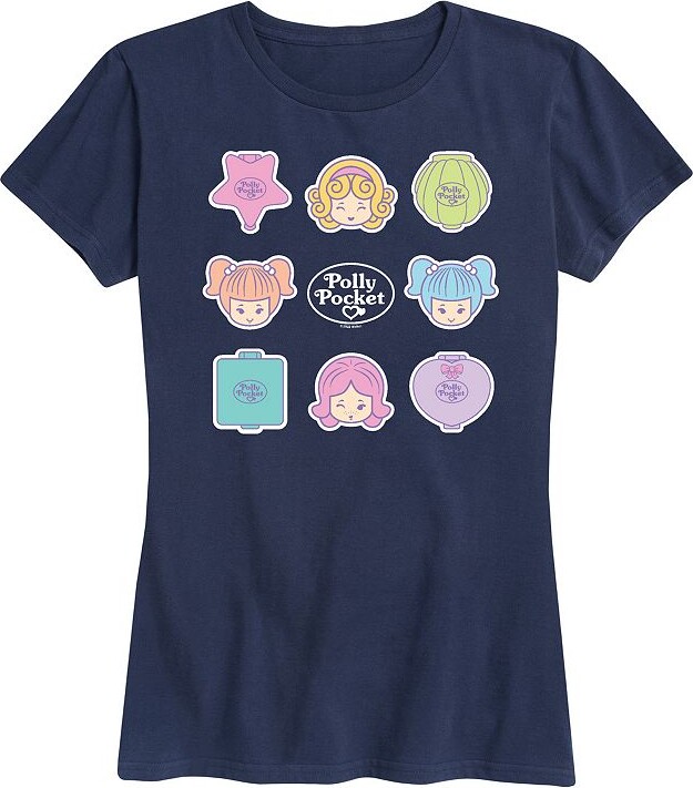 Polly Pocket Women's Grid Graphic Tee