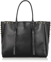 Thumbnail for your product : Lanvin Embellished leather shopper