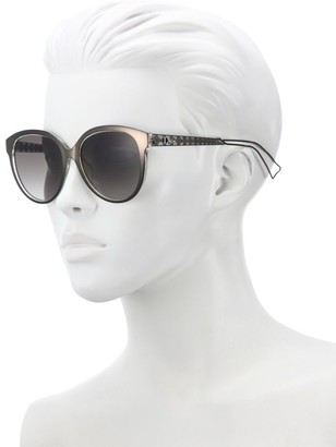 Christian Dior Diorama 2 56MM Oval Sunglasses