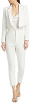 Thumbnail for your product : Alice + Olivia Macey Crop Notch Collar Jacket