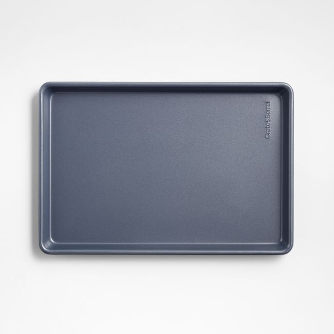 Crate & Barrel Slate Blue Jelly Roll Pan