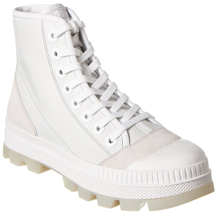 half suede half leather boots